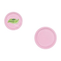 Service de vaisselle Algon Rose 20 cm 10 Pièces (24 Unités)