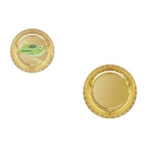 Service de vaisselle Algon Doré 20 cm 10 Pièces (18 Unités)