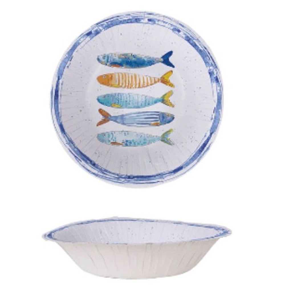 Plate set Inde 450 ml 6 Pieces (24 Units)