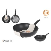 Wok Pfanne MasterChef 28 cm (6 Stück)