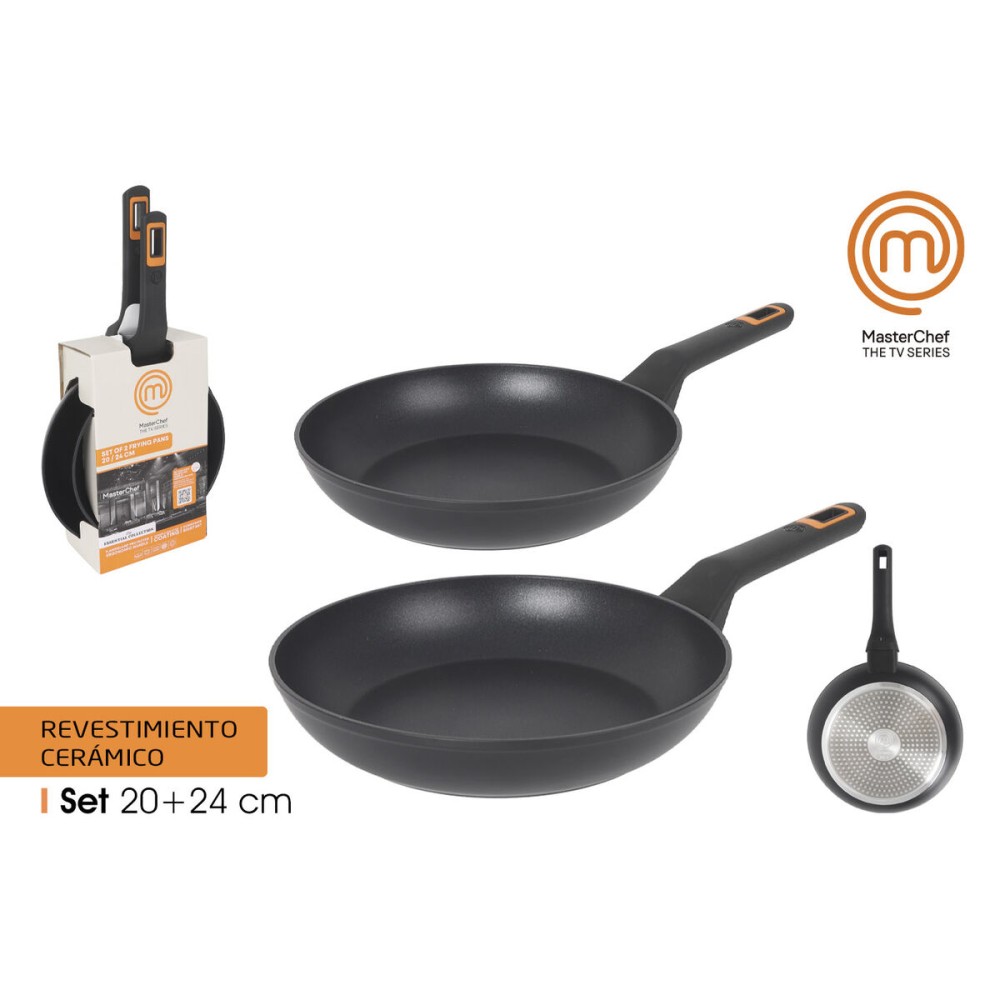 Pfannenset MasterChef 2,5 mm (4 Stück)