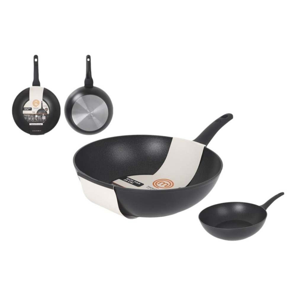 Wok Pfanne MasterChef 28 cm (6 Stück)