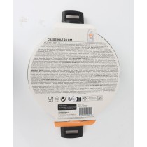 Casserole avec Couvercle MasterChef 28 cm 2,5 mm (4 Unités)
