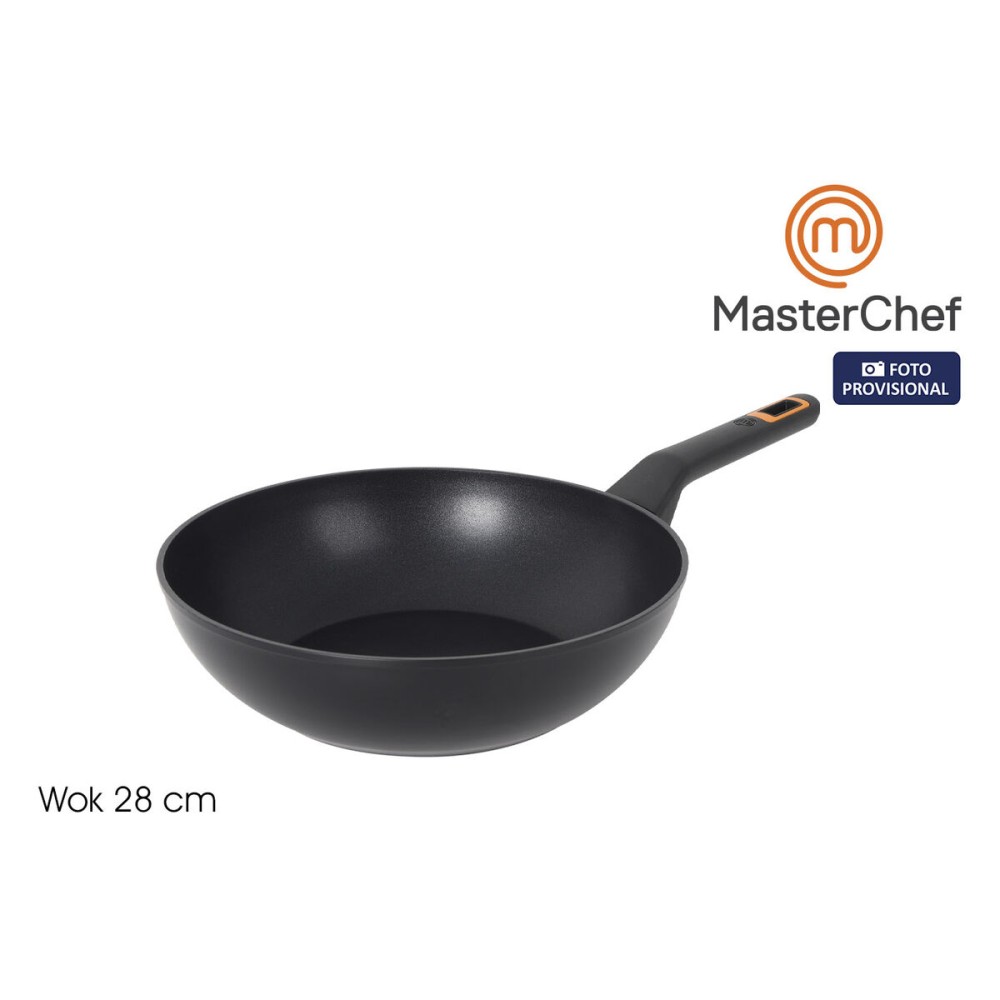 Wok Pfanne MasterChef 28 cm (6 Stück)