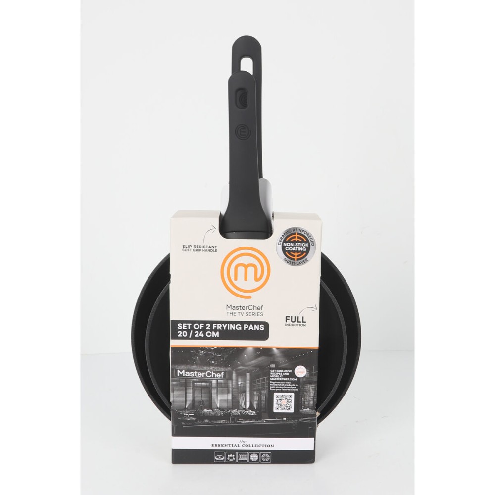 Pfannenset MasterChef 24 cm 20 cm (4 Stück)