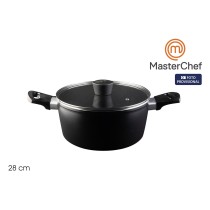 Topf mit Deckel MasterChef 28 cm (4 Stück)