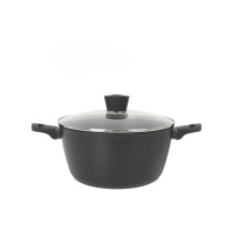 Topf mit Deckel MasterChef 28 cm (4 Stück)