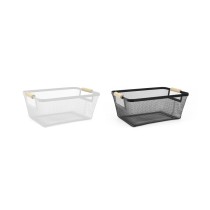 Multi-purpose basket Confortime Metal 33,2 x 22,6 x 13,5 cm (10 Units)