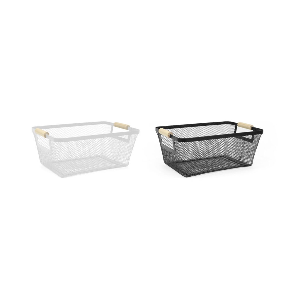 Multi-purpose basket Confortime Metal 33,2 x 22,6 x 13,5 cm (10 Units)