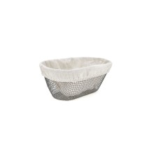 Brotkorb Metall Oval 25 x 13 x 10 cm (18 Stück)