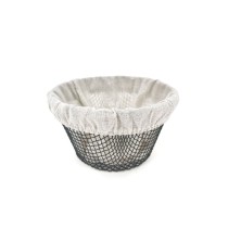 Brotkorb Metall 18 x 18 x 10 cm (24 Stück)