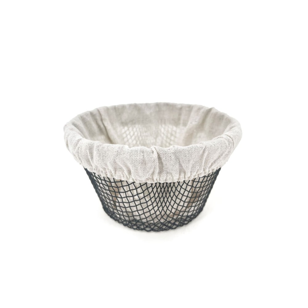 Brotkorb Metall 18 x 18 x 10 cm (24 Stück)