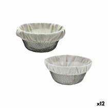 Brotkorb Metall 23 x 23 x 10 cm (12 Stück)