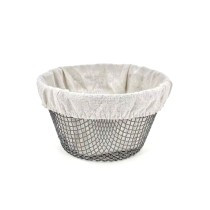 Brotkorb Metall 18 x 18 x 10 cm (24 Stück)