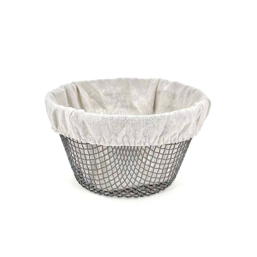 Brotkorb Metall 18 x 18 x 10 cm (24 Stück)