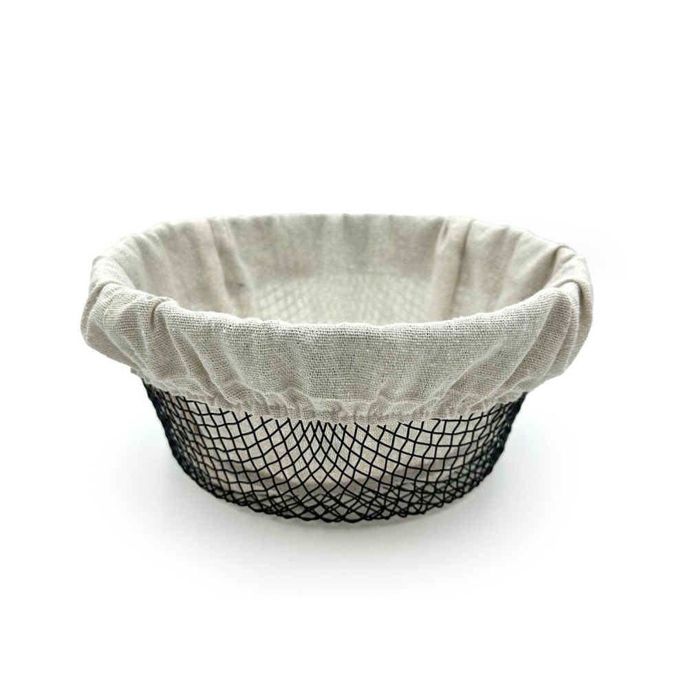 Brotkorb Metall 23 x 23 x 10 cm (12 Stück)