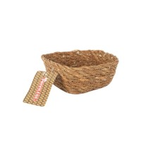 Panier Multi-usages Privilege Marron osier Carré 12 x 12 x 5 cm (36 Unités)