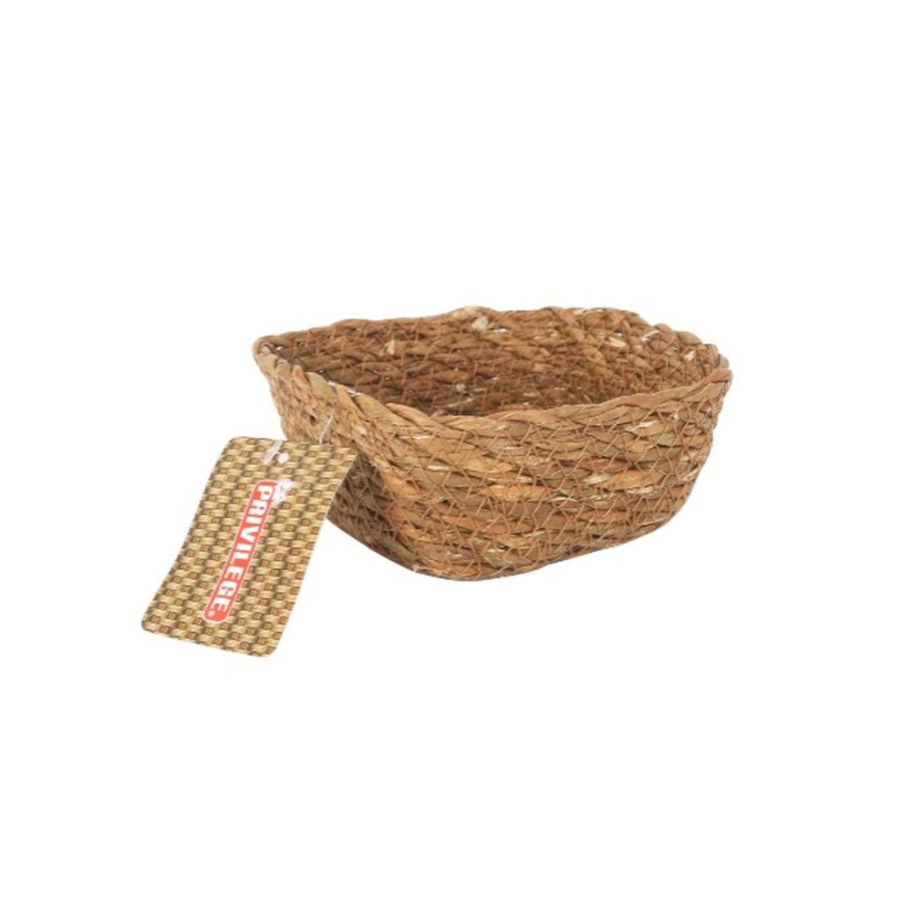 Panier Multi-usages Privilege Marron osier Carré 12 x 12 x 5 cm (36 Unités)