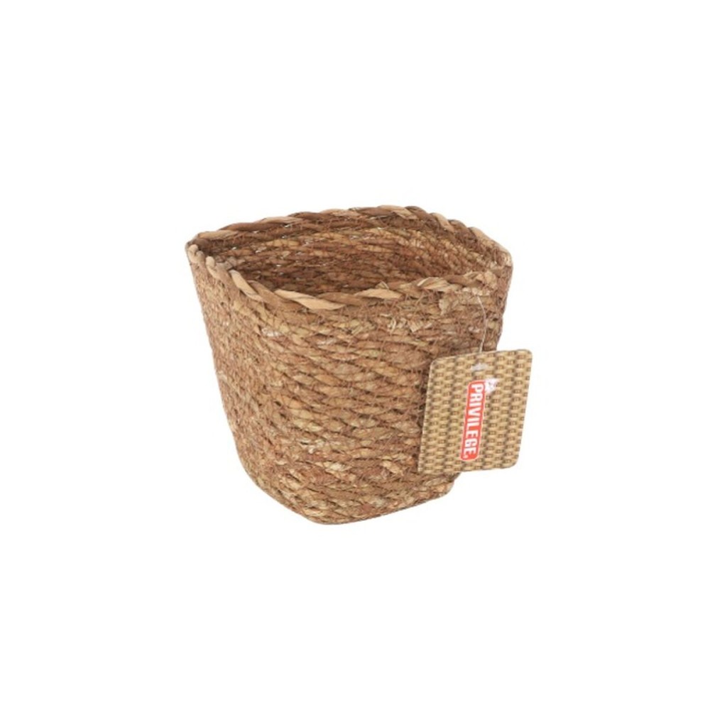 Panier Multi-usages Privilege Marron osier Carré 12 x 12 x 11 cm (36 Unités)