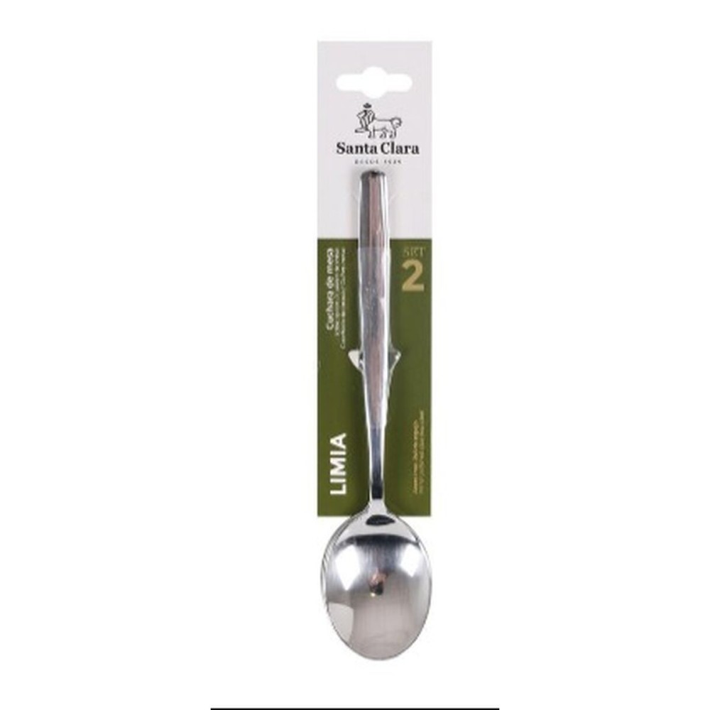 Cuillère à dessert Quttin Limia 2 Pièces (6 Unités)