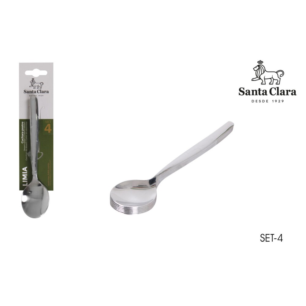 Dessert spoon Quttin Limia 4 Pieces (6 Units)
