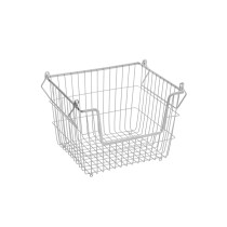 Multi-purpose basket Confortime Grey Metal 32 x 27 x 23 cm (6 Units)