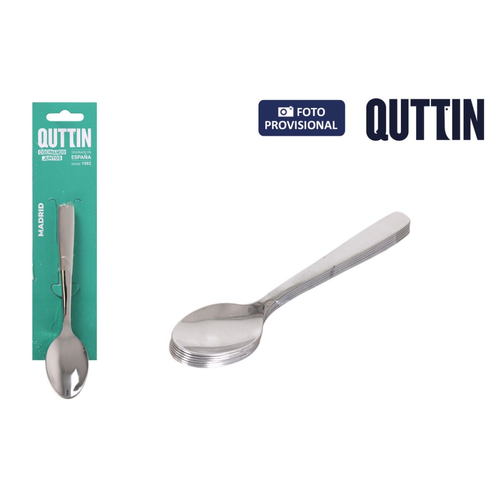 Dessertlöffel Quttin Madrid 6 Stücke (12 Stück)
