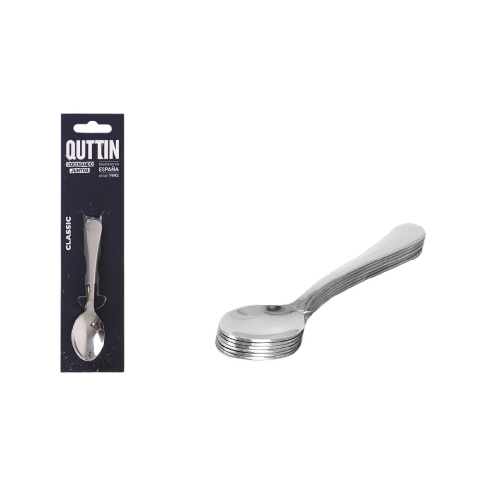 Cuillère à dessert Quttin Classic 6 Pièces (12 Unités)
