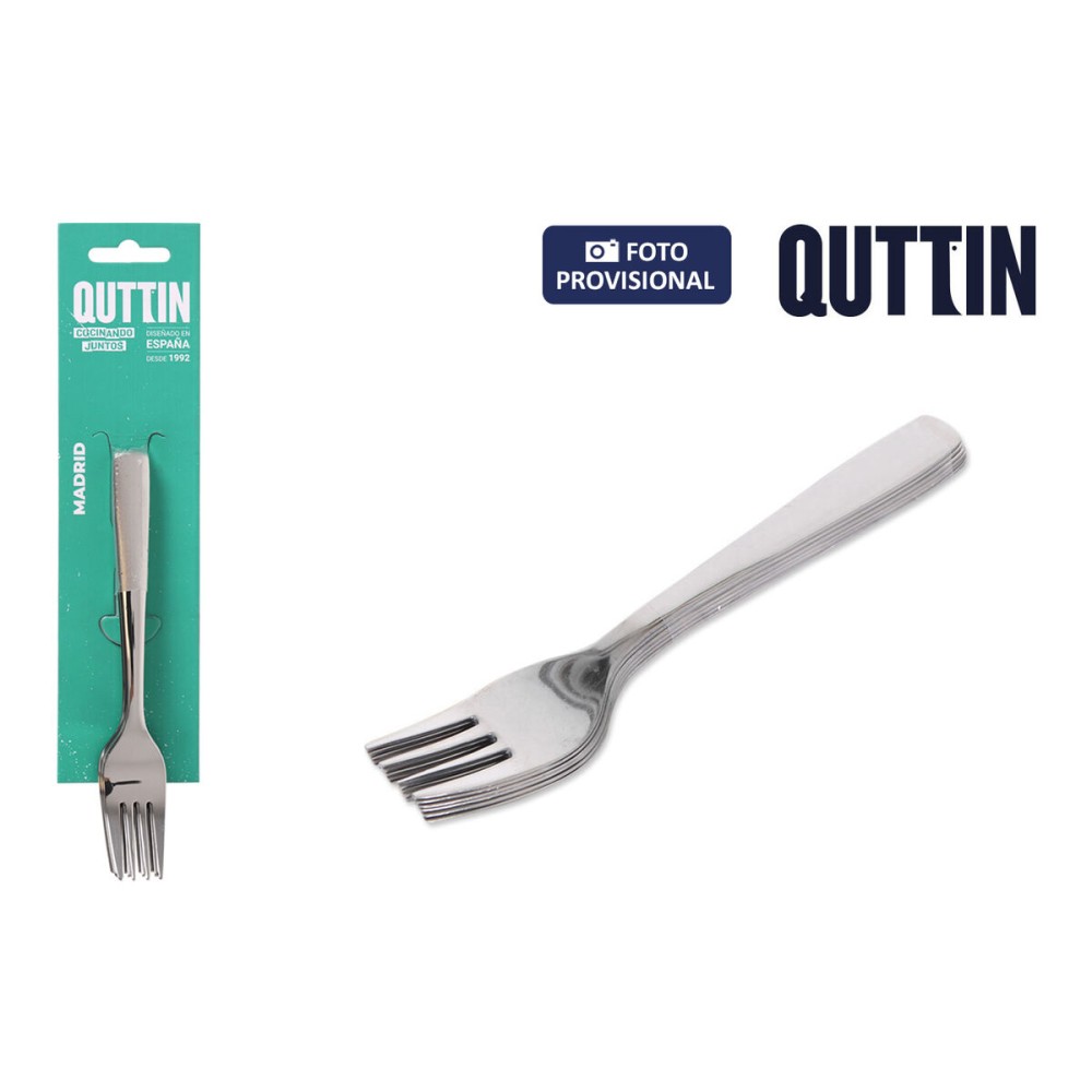 Gabel Quttin Madrid 14,5 x 2 x 1 cm 6 Stücke (12 Stück)