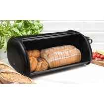 Breadbasket Quttin Black Metal 43,5 x 27,5 x 18,5 cm (3 Units)