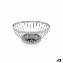 Brotkorb My Bar Silberfarben Metall 17,5 X 7 CM (12 Stück)