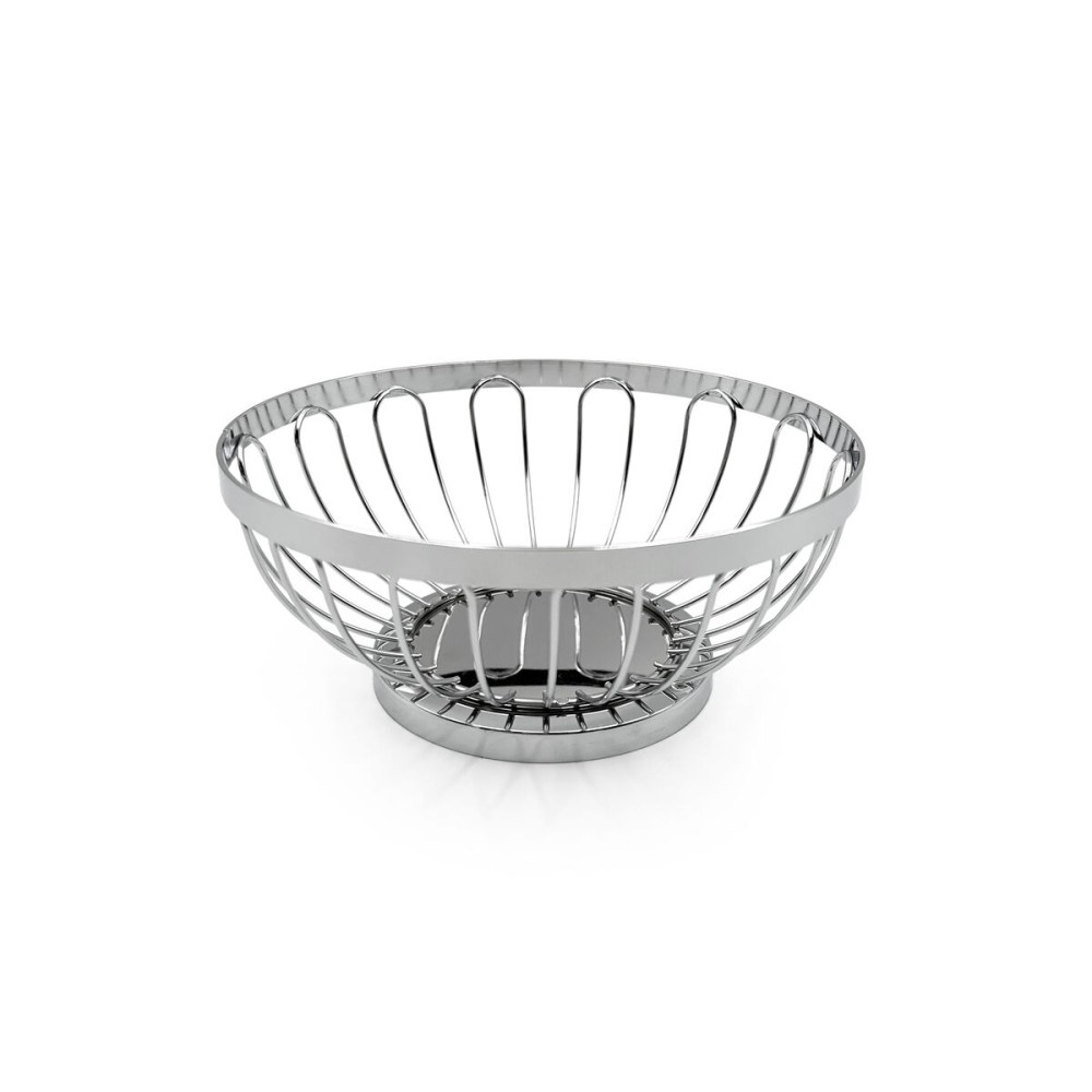 Breadbasket My Bar Silver Metal 17,5 X 7 CM (12 Units)