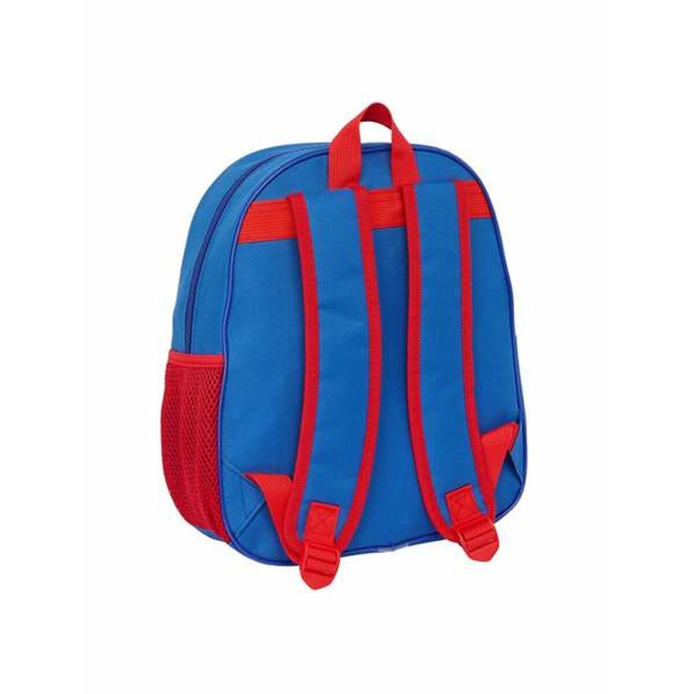 Cartable F.C. Barcelona Bleu 27 x 33 x 10 cm 3D