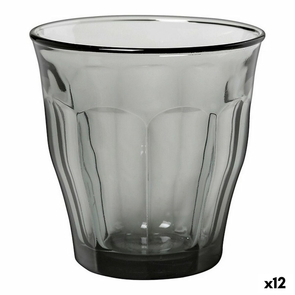 Set of glasses Duralex Picardie Grey 6 Pieces 250 ml (12 Units)