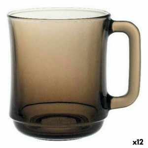 Kop Duralex Lys Stapelbar Braun 310 ml (12 Stück)