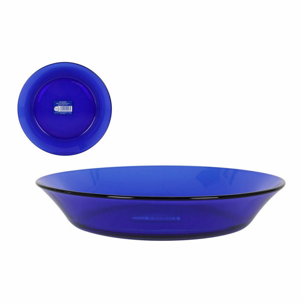 Suppenteller Duralex Lys Blau 19'5 x 3'5 cm (24 Stück)