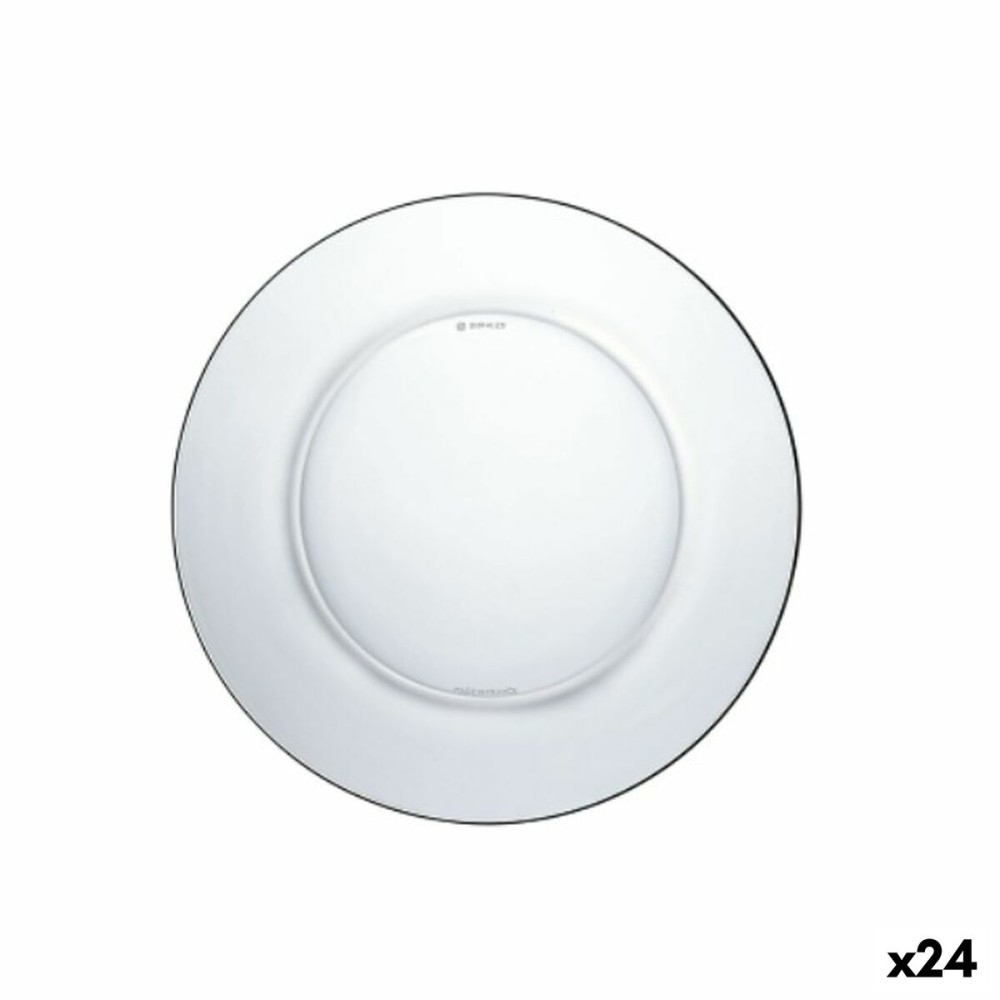 Flat Plate Duralex Lys Crystal Transparent Ø 23,5 cm (24 Units)