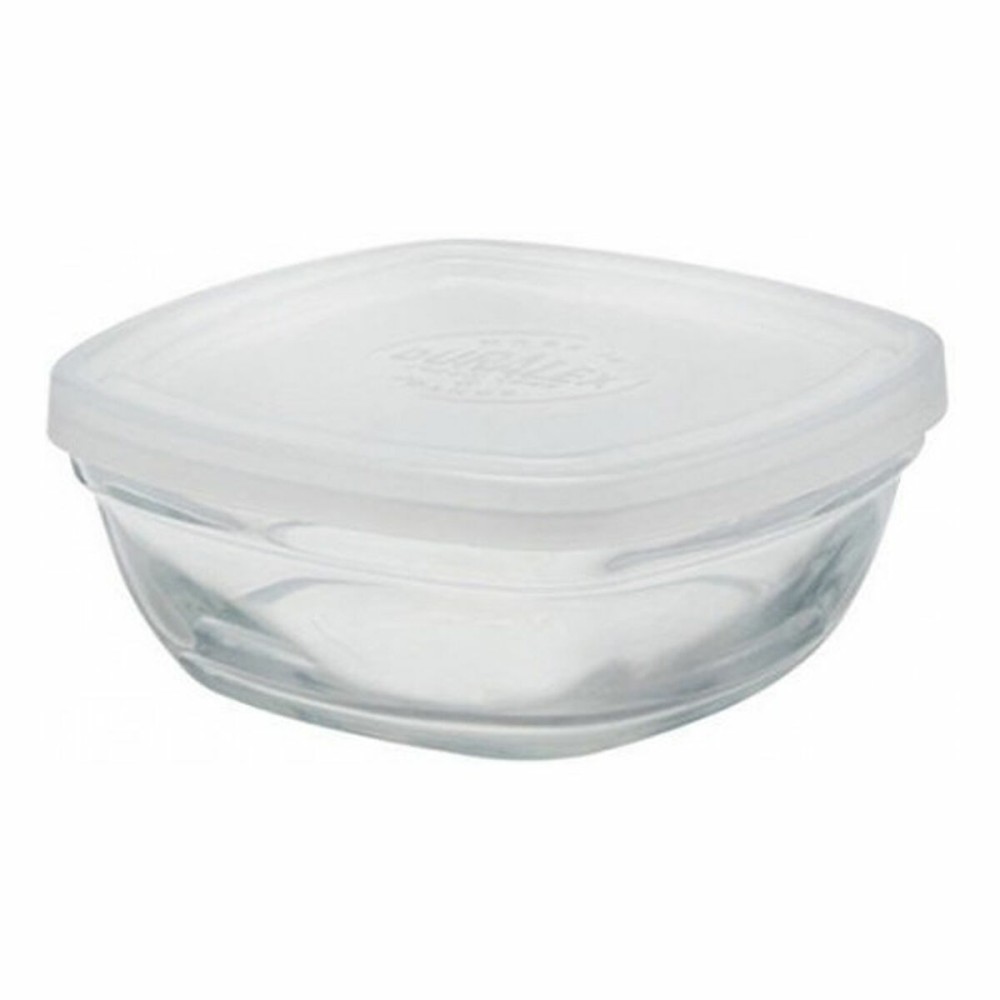 Viereckige Lunchbox mit Deckel Duralex FreshBox Durchsichtig 150 ml (12 Stück)