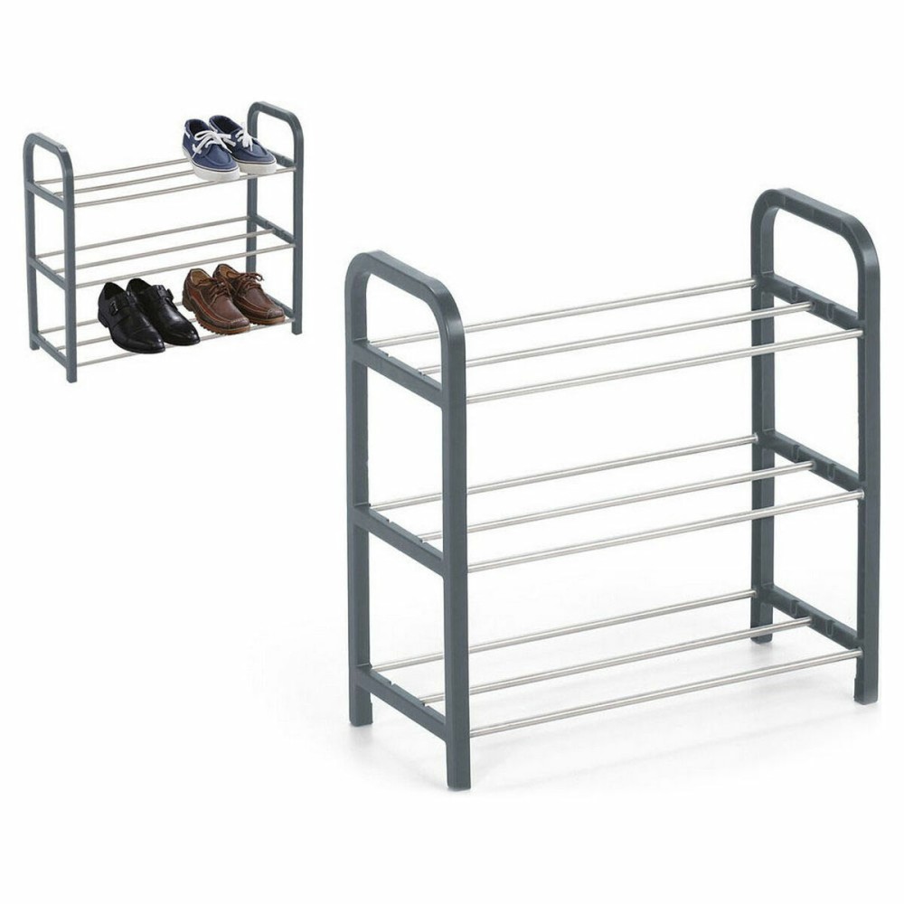 Shoe Rack Confortime Metal 3 levels 40 x 19 x 44 cm (40 x 19 x 44 cm)