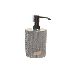 Distributeur de Savon DKD Home Decor Gris Ciment polypropylène