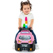 Tricycle Moltó 3x1 Wheels & Blocks 10 Pieces 89 cm Pink