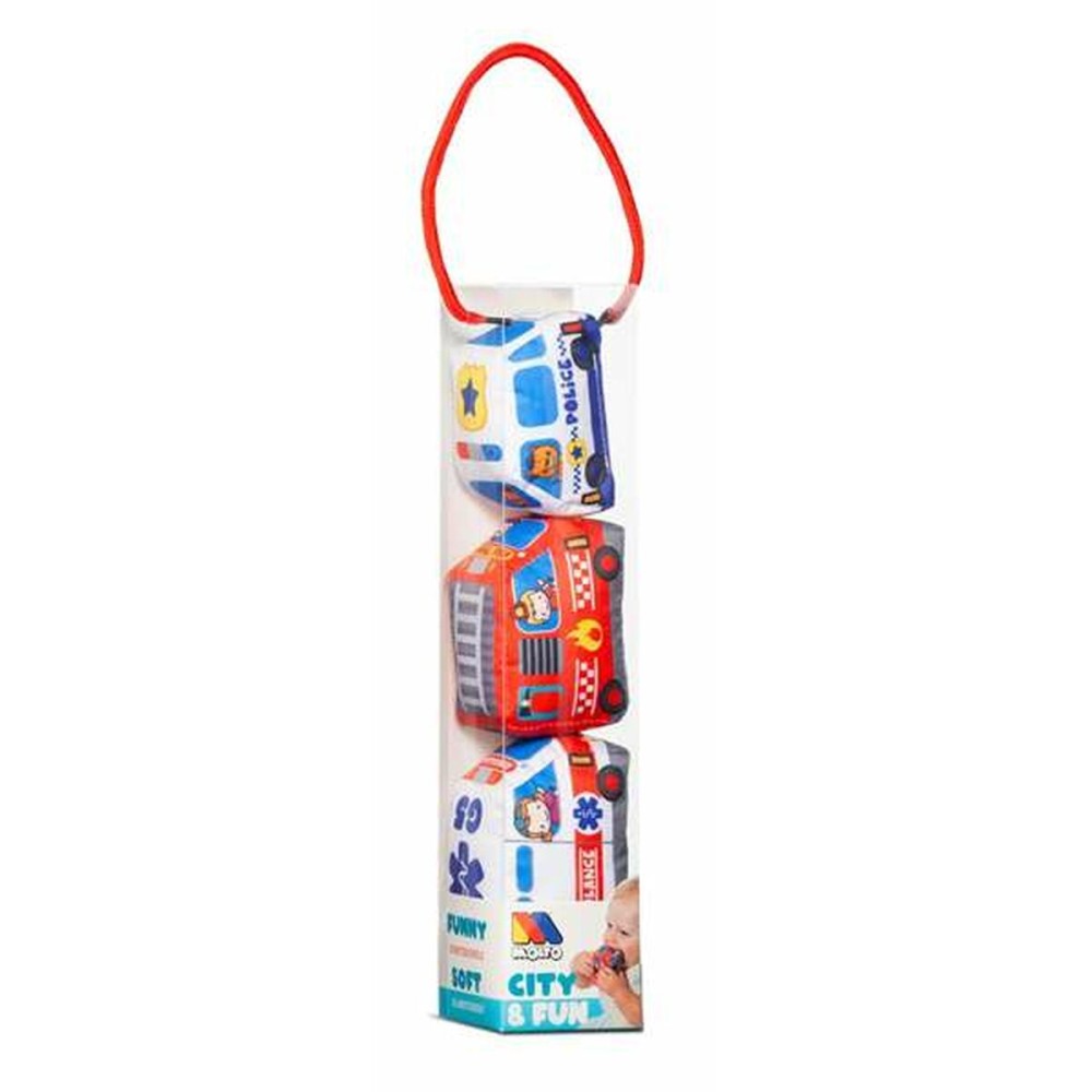 Fahrzeuge-Set Moltó Weich 3 Stücke