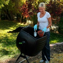 Seau de compostage Lifetime Rotation 189 L 75 x 81 x 113 cm