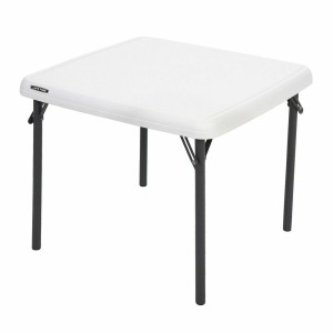 Table pour enfant Lifetime Pliable Blanc Acier Plastique 61 x 61 x 53,5 cm