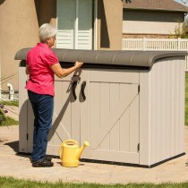 Cupboard Lifetime Exterior Horizontal Steel Plastic 190 x 106 x 131 cm