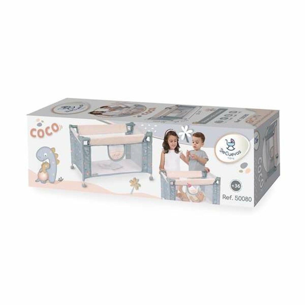 Lit Bébé de Voyage Decuevas Coco 50 x 29 x 30 cm Bleu