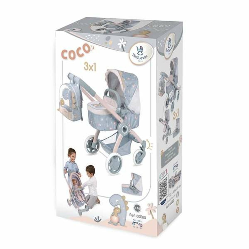 Poussette pour poupées Decuevas Coco 41 x 62 x 70 cm