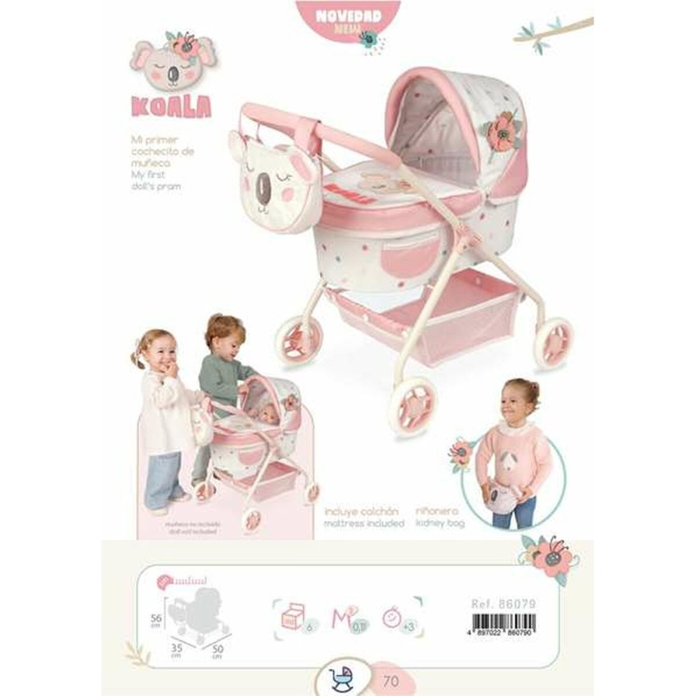 Doll Stroller Decuevas Koala 35 x 50 x 56 cm
