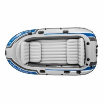 Aufblasbarer Boot Colorbaby 4 menschen Blau Weiß