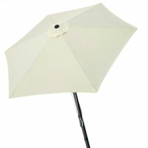Parasol Aktive Cream Aluminium Steel 300 cm